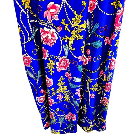 NWT Jolie & Joy Women's Dress 3X 3XL XXXL Blue Sleeveless Plus Size 22W 24W NEW - Picture 3 of 7